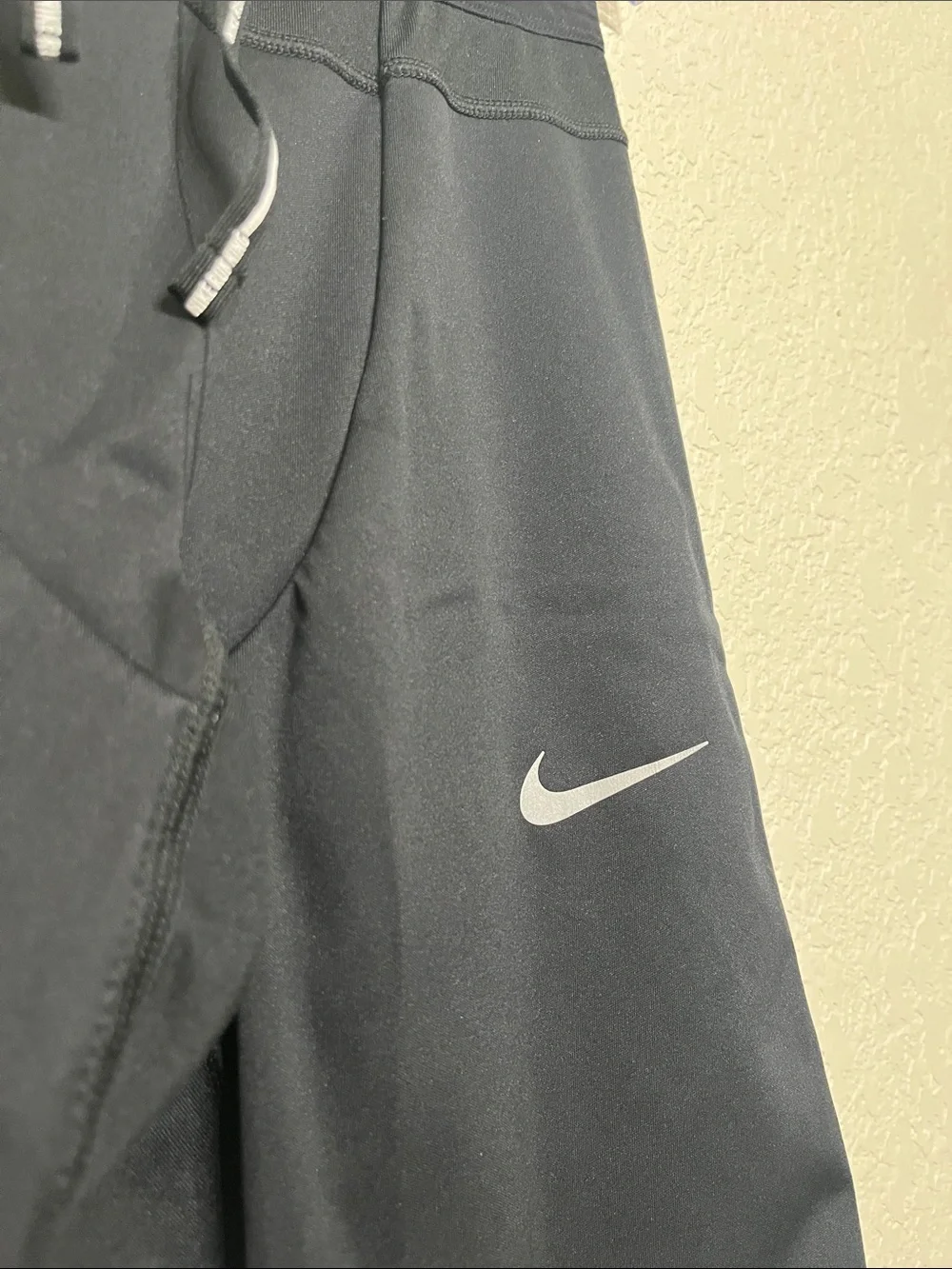 Nike DRI-FIT Black Mens Size Small Running Leggings
